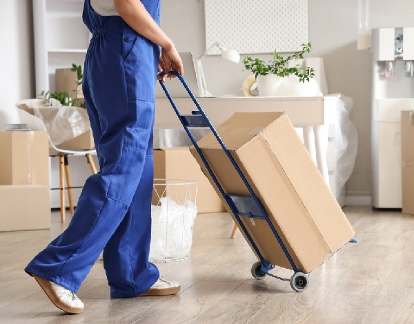 Moving truck equipped with ramps and tail lift servicing Perth and WA